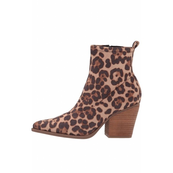 Women’s Soul Naturalizer Melodi Leopard Print Booties Size 6 US! - Picture 10 of 10